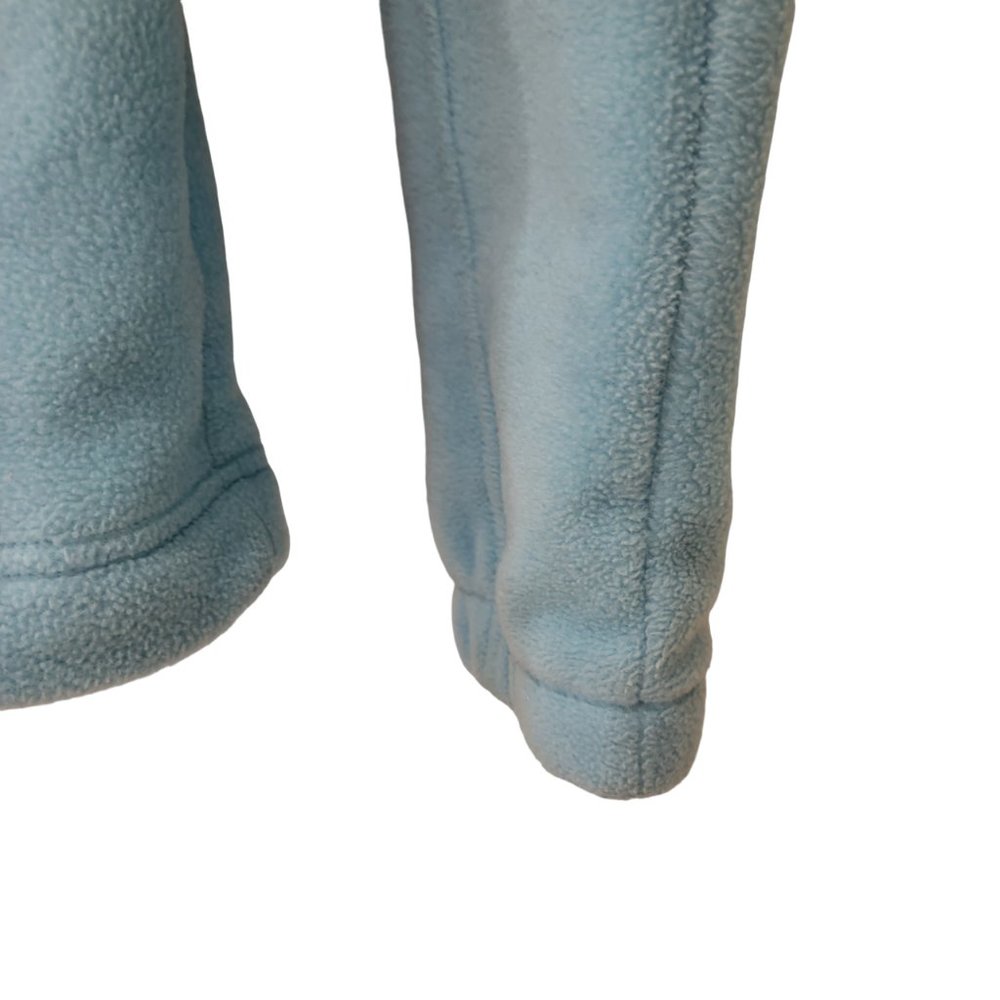 Columbia Fleece Jacket Womens Small Baby Blue Full Zip Casual Coat Comfy Warm - Picture 7 of 11